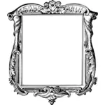 Square vintage frame