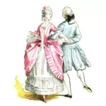 फ्रेंच ballroom पोशाक