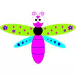 Vriendelijke Cartoon Dragonfly