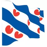 Vågig flagga Friesland