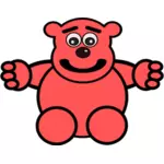 Bear speelgoed vector illustraties
