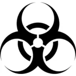 Vector illustration of international biohazard symbol