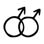 Gay simbol gambar