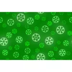 Green gears pattern