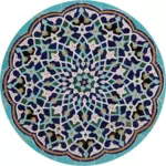 Geometrische islamitische tegelwerk