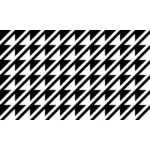Geometrický vzor v černé a bílé stylu