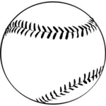 Grafika wektorowa baseball piłki