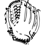 Векторная графика бейсбольная перчатка