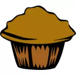 Ilustraţia vectorială de muffin