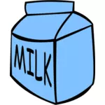חלב תיבת מיכל וקטור