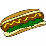 Image vectorielle de Hot-Dog