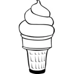 Ice cream vector image