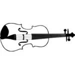 Grafica vettoriale di violino