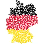 도트와 독일의 지도