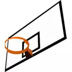 Gambar vektor warna basket RIM