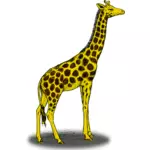 Girafa colorate vector miniaturi