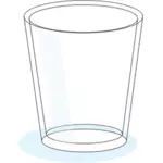 Imagem vetorial de beber vidro