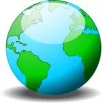 A simple vector globe