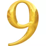 Gold typography 9