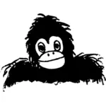 Illustrazione della gorilla