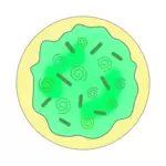 绿色漩涡糖曲奇插图