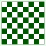 Зеленый шахматная доска