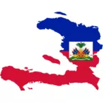Haïti's geografische grafiek