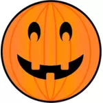 Värikuva veistystä kurpitsasta Halloween-juhlaa varten