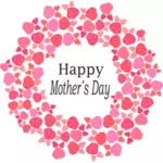 Lykkelig Mothers Day blomsterbukett