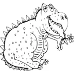 Счастливый динозавр изображение