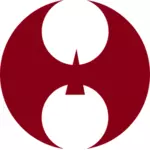 Hiyoshi Kapitel Emblem Vektor-ClipArt