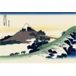 Vector afbeelding van de berg Fuji