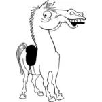Horse caricature