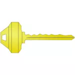 مفتاح منزل أصفر