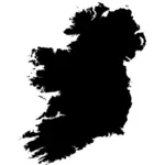 Silhueta de Irlanda