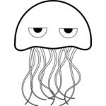 Jellyfish vector drawing