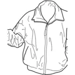 Jacket vector drawing