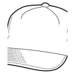 Baseball cap vector clip art