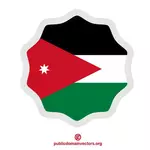 Jordan bendera label