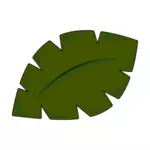 Vector image of leaf