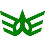 Selo oficial de gráficos vetoriais de Kawauchi
