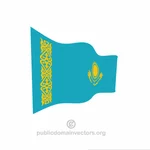 العلم وافي كازاخستان
