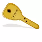 黄色的钥匙