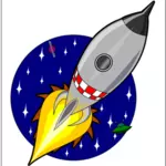 Desene animate de desen vector pentru rachete