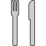 Kniv og gaffel
