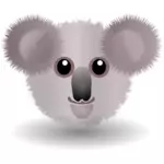 Obraz szef wektor zabawny koala