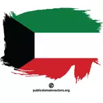 쿠웨이트의 그려진된 국기