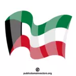 Kuwait state flag