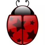 Vector clip art of ladybird insect