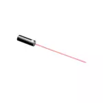 Clip-art vector de laser de diodo de potência média embalado para um banco óptico